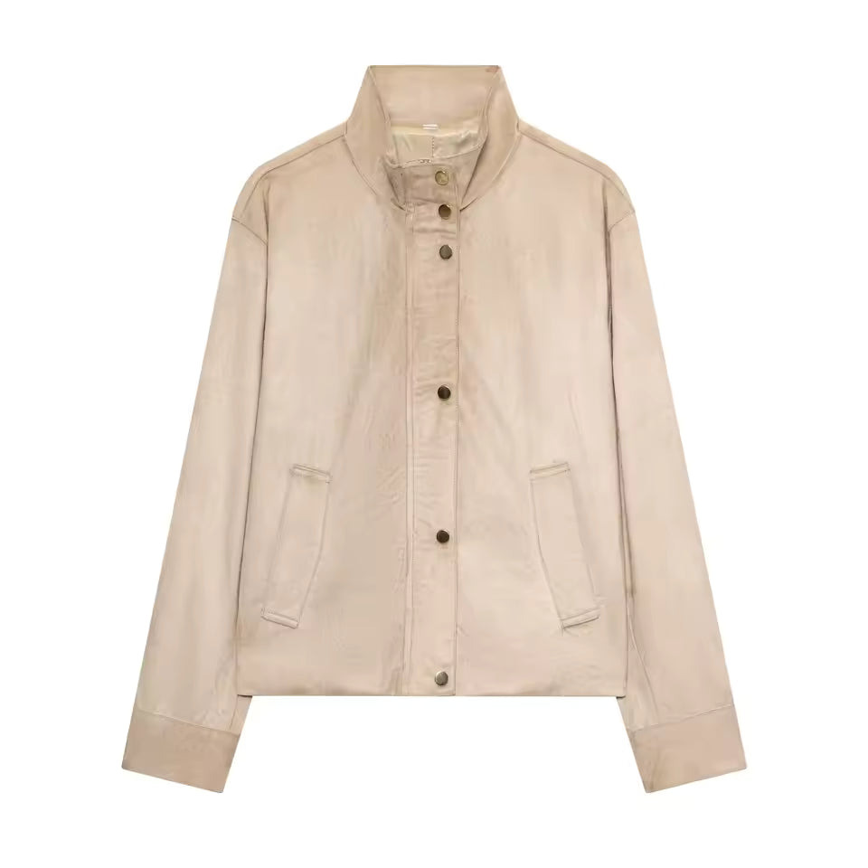 Autum woman jacket -> Apricot