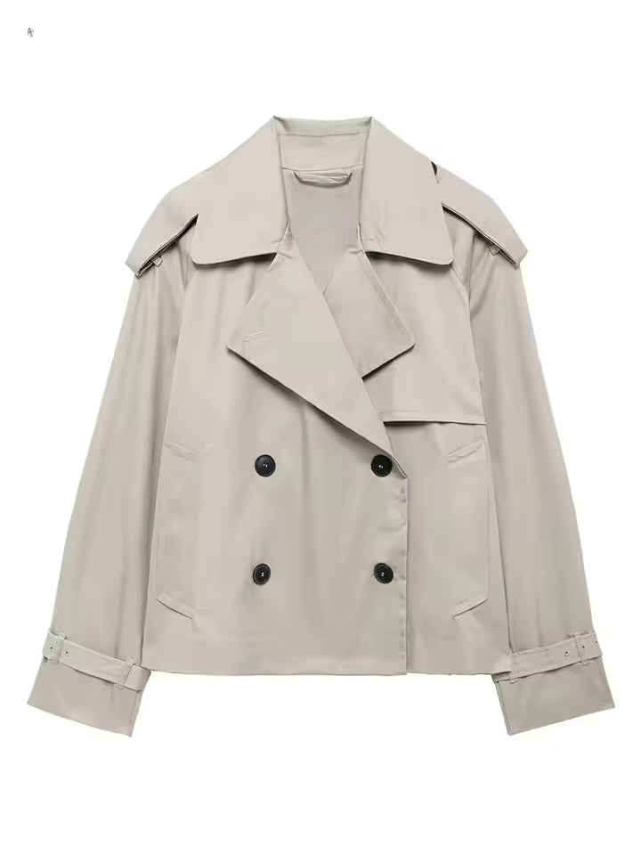 Autum woman jacket -> White