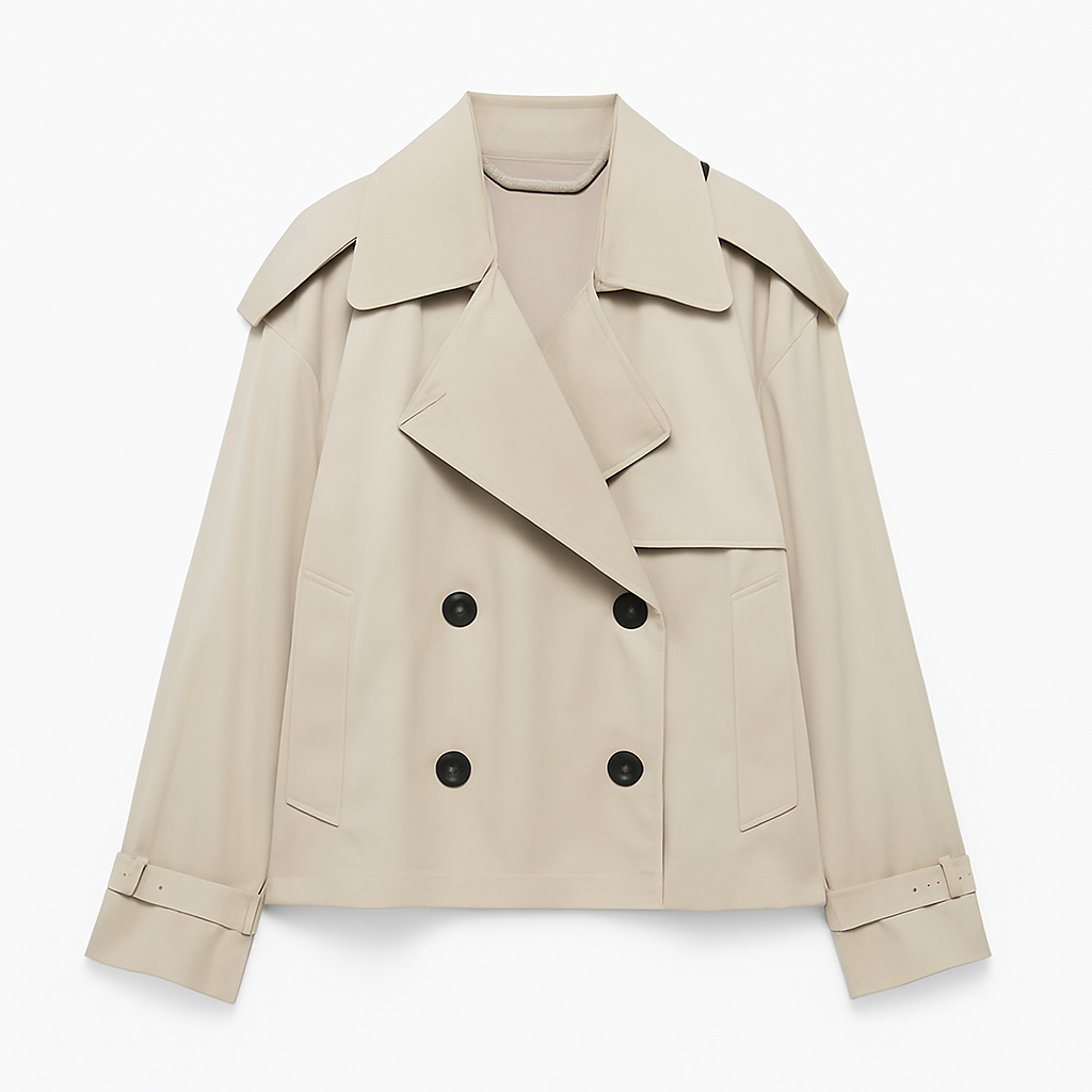 Autum woman jacket -> White