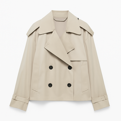 Autum woman jacket -> White