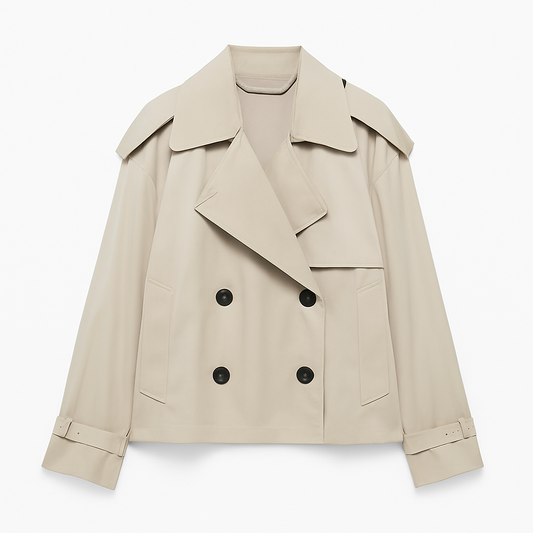 Autum woman jacket -> White